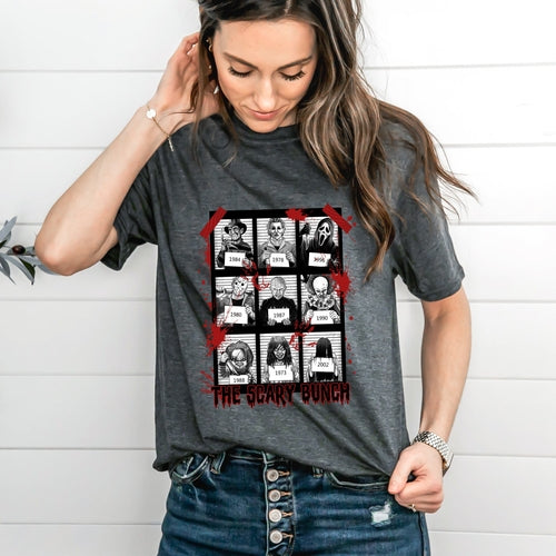 T-shirt personnages de film d'horreur