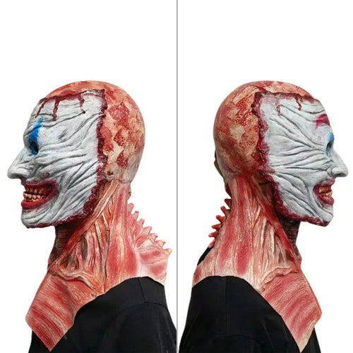 DEUX VISAGES masque effrayant HALLOWEEN