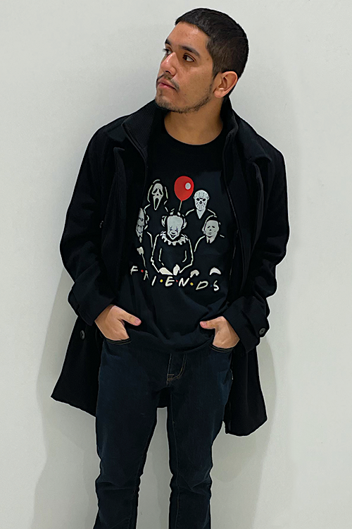 T-Shirt FRIENDS films d'horreur