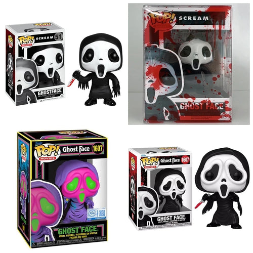 2026 FunKo Pop! New Scream GhostFace #51 Blood Ghost Face #1607 Action Collection Model for Birthday Gift Toys