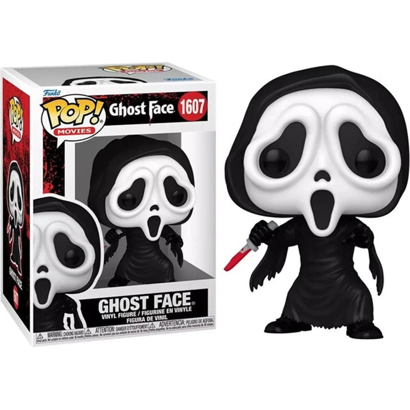 2026 FunKo Pop! New Scream GhostFace #51 Blood Ghost Face #1607 Action Collection Model for Birthday Gift Toys