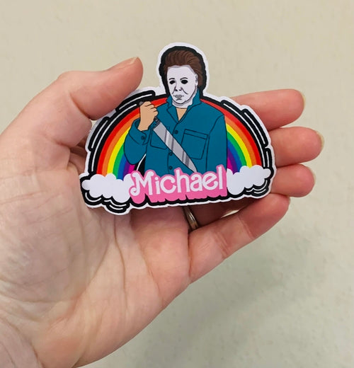 Stickers/Magnet MICHAEL MYERS HALLOWEEN