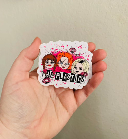 The Plastics Chucky Tiffany Glen Sticker / Magnet