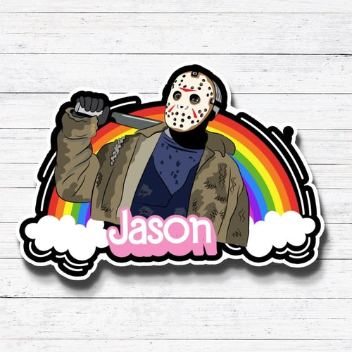 Jason Vorhees Stickers/Magnet
