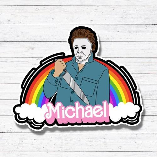 Stickers/Magnet MICHAEL MYERS HALLOWEEN