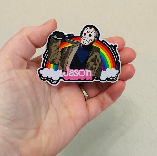 Jason Vorhees Stickers/Magnet