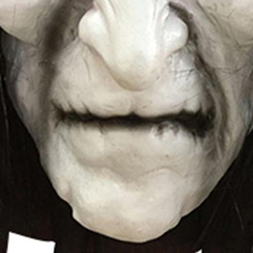 Masque d'Halloween Zombie / Fantôme aux cheveux longs