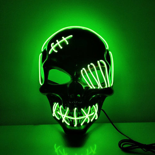 Masque LED HALLOWEEN horreur party